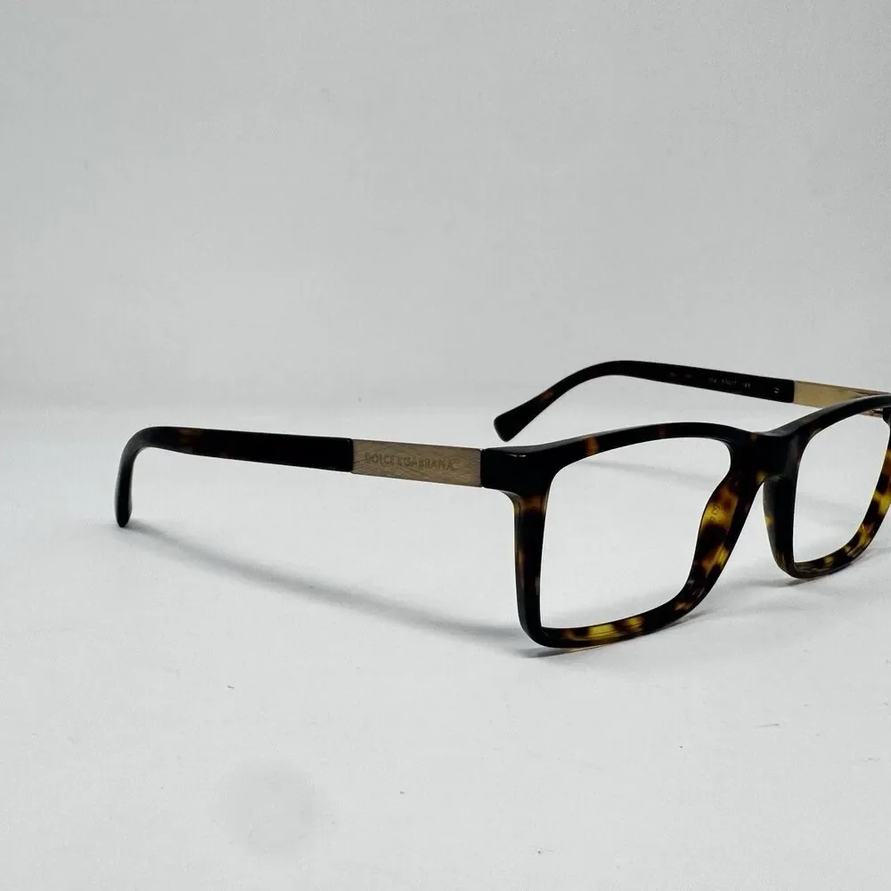 Dolce & Gabbana DG3217 502 Havana Gold Eyeglass Frames 53-17-145